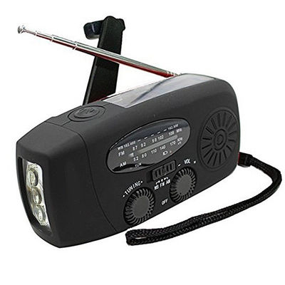 Multifunctional Emergency Solar Hand Crank Radio With USB Internet