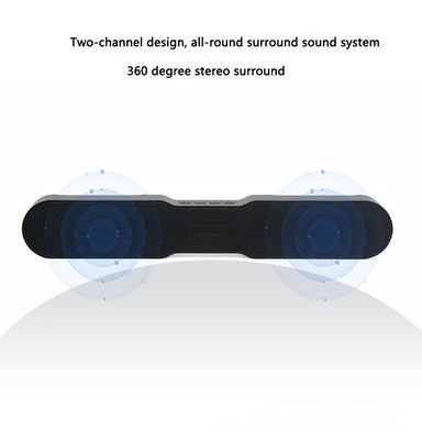 Immersive 120W Wireless Bluetooth Soundbar High Sensitivity and 4Ω Impedance