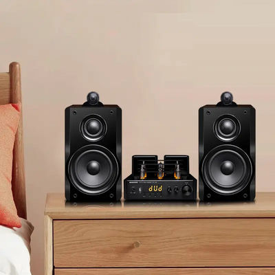 40W Output Power Bluetooth Bookshelf Speakers for Immersive Audio Battery-Powered