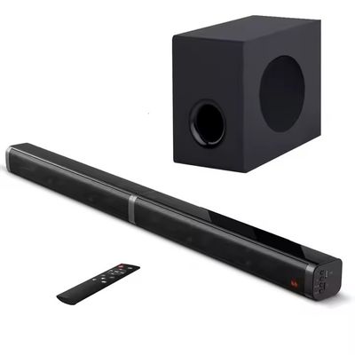 Wireless Bluetooth Soundbar For TV 2.0 Channels 4 Speakers BT/ USB/ Hdmi-arc3.5MM/ OPTICAL