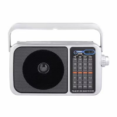 Rechargeable Battery Pack FM Radio 3 Band FM MW SW Radio For Long-lasting Performance