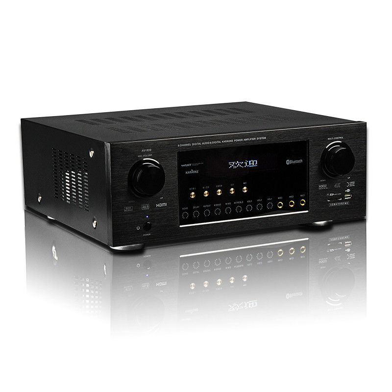 OEM Bluetooth Audio Amplifier , 4K High Power Wireless AV Amplifier 5.1 Channel