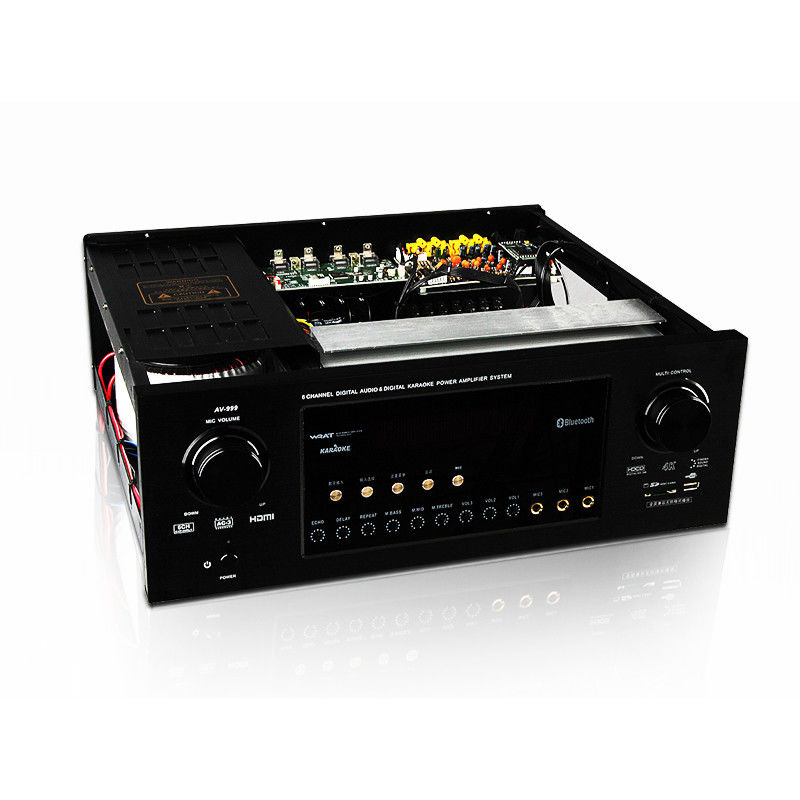 OEM Bluetooth Audio Amplifier , 4K High Power Wireless AV Amplifier 5.1 Channel