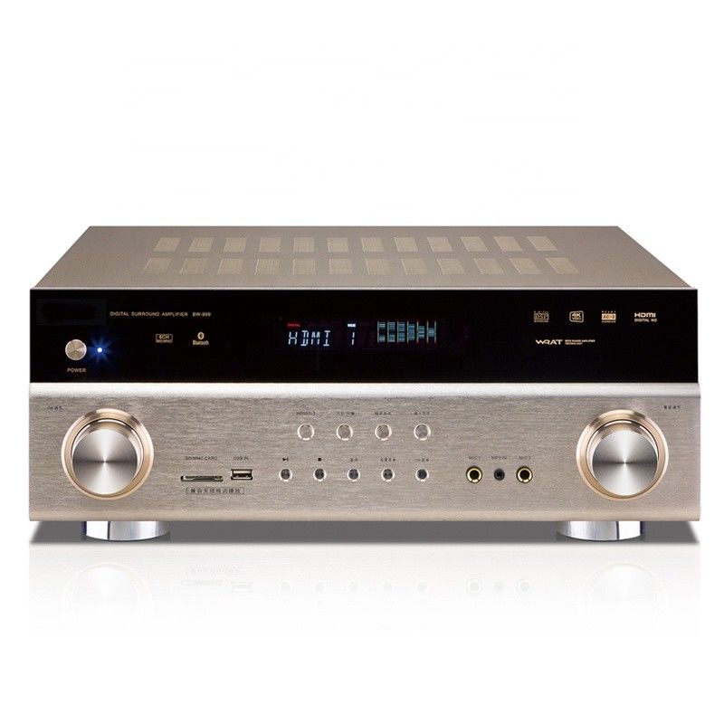 4K High Power Bluetooth Audio Amplifier Receiver Wireless USB Interface