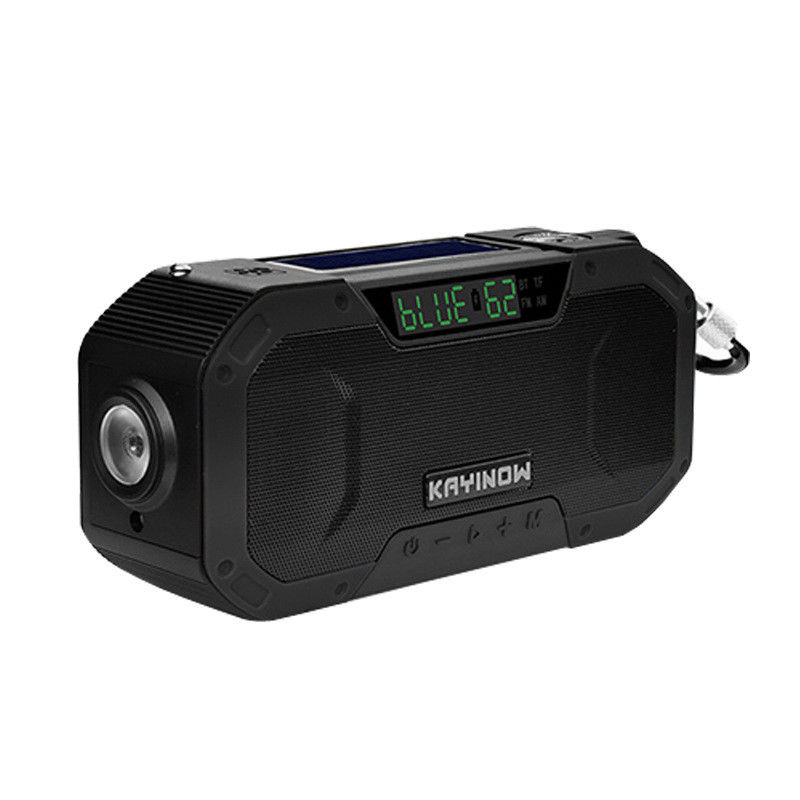 AM FM Solar Waterproof Emergency Radio Portable Hand Crank 5000mAh