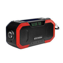 AM FM Solar Waterproof Emergency Radio Portable Hand Crank 5000mAh