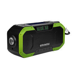 AM FM Solar Waterproof Emergency Radio Portable Hand Crank 5000mAh