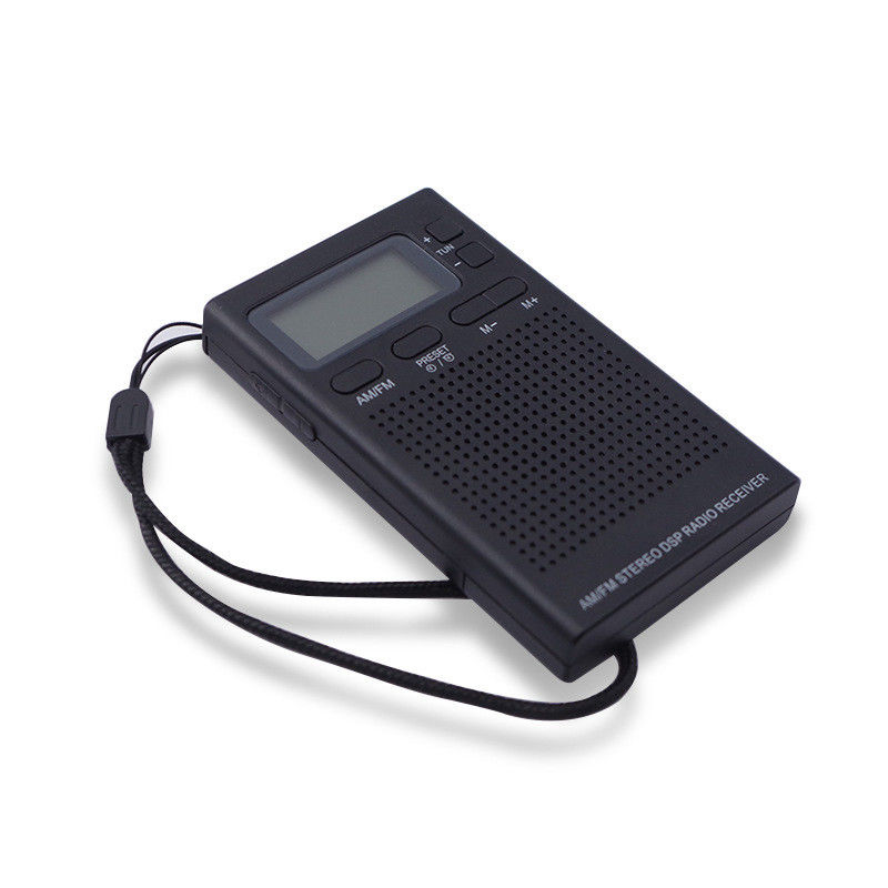 Outdoor Digital AM FM Pocket Radio Portable With Rechargeable Battery