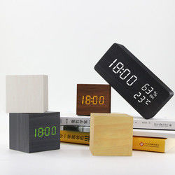 Smart Mini FM Portable Clock Radio With LED Light Bluetooth Speaker