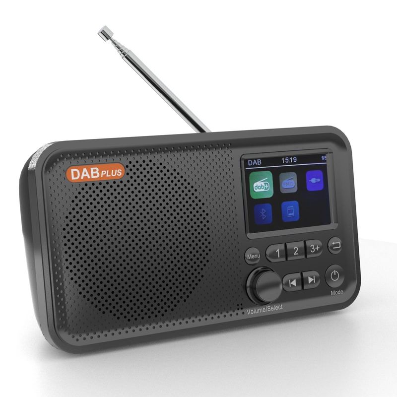 Telescopic Antenna DAB Wireless Radio Rechargeable Wireless Portable