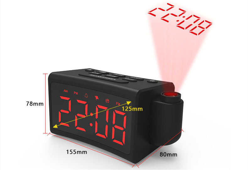 Digital Smart FM Clock Radio With USB Port Telescopic Antenna