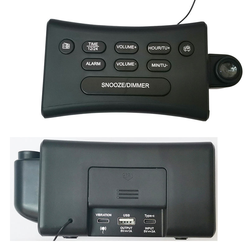 Digital Smart FM Clock Radio With USB Port Telescopic Antenna
