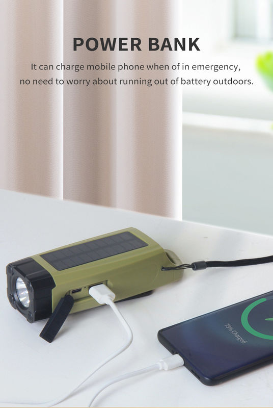 Rechargeable Waterproof Emergency Radio Short Wave Solar Powered