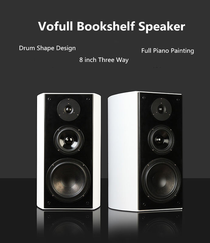 120W HIFI Bluetooth Bookshelf Speakers With Subwoofer Wireless
