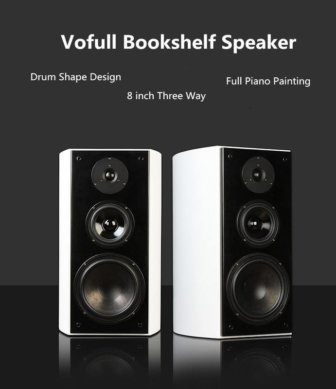 120W HIFI Bluetooth Bookshelf Speakers With Subwoofer Wireless