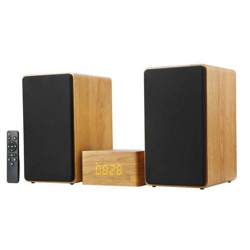 Portable Multimedia Bluetooth Speaker , Super Bass Bookshelf Audio Speakers