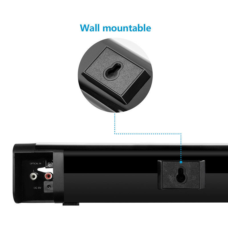 Vofull 2.1ch Home Theater Speaker System Sound Bar for TV and Home Theatre Wireless Blue tooth SoundBar