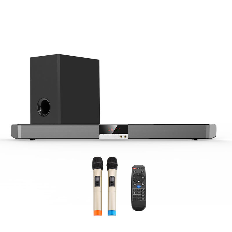 Remote Control 32 Inch TV Soundbar , Coaxial Home Audio Sound Bar