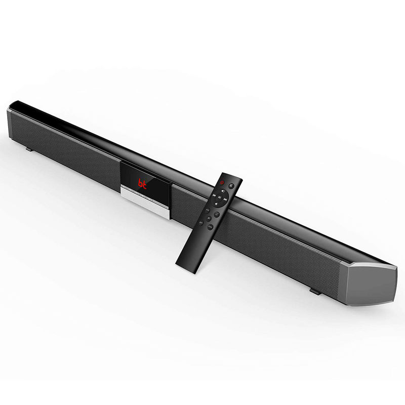 Remote Control 32 Inch TV Soundbar , Coaxial Home Audio Sound Bar