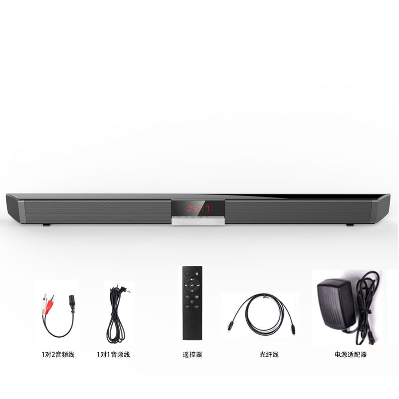 2.1 Channels Bluetooth Soundbar With Wireless Subwoofer 50Hz 18kHz Response Frequency