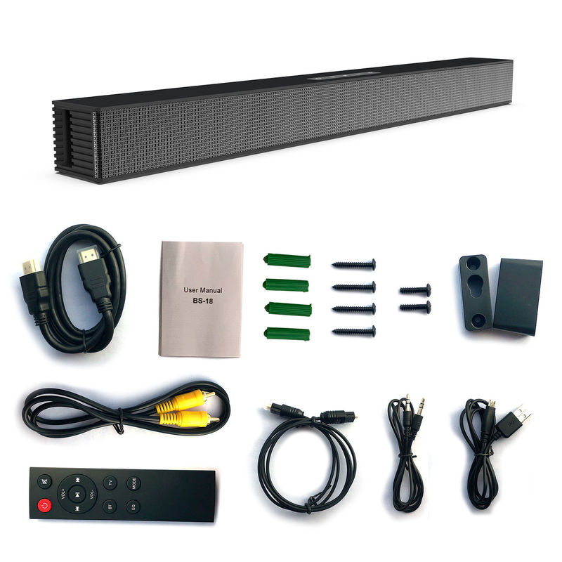150W Wireless Bluetooth Soundbar , Subwoofer TV Soundbar For Home Theater