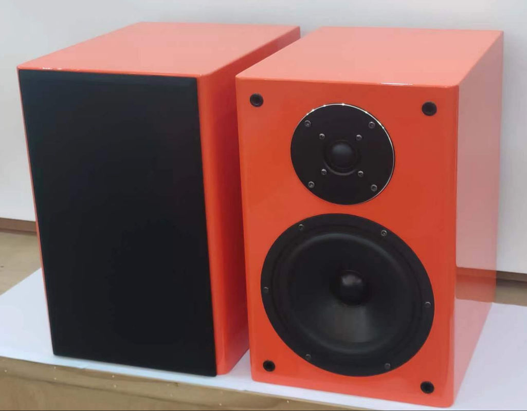 2 Way HiFi Passive Bookshelf Speaker With Piano Paint 6.25 Inch Woofer