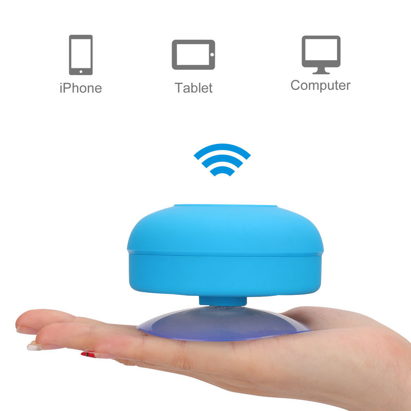 Portable Waterproof Bluetooth Speaker With 300mAh Battery 10m Transmission