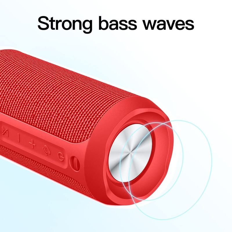 3600mAh Waterproof Bluetooth Speaker , Wireless Portable Speaker For Beach Pool