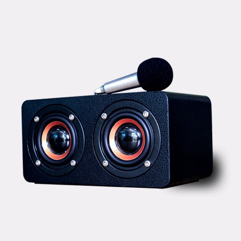 Multipurpose Battery Powered Wireless Speaker , Bluetooth Speaker With Microphone OEM