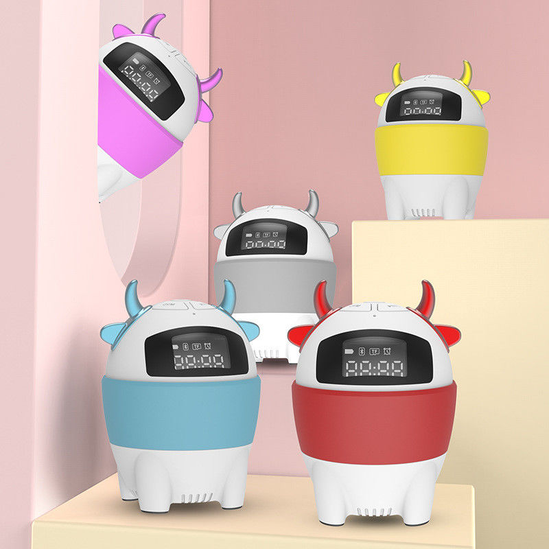 5W Cute Wireless Portable Bluetooth Speakers Compatible Laptop 1800mHA