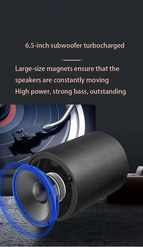 Coaxial Input Wall Mounted Bluetooth Soundbar 40Hz 20KHz Frequency Response