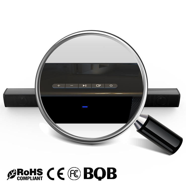 2.0 Channel Wireless Bluetooth Soundbar 80W With Remote Control