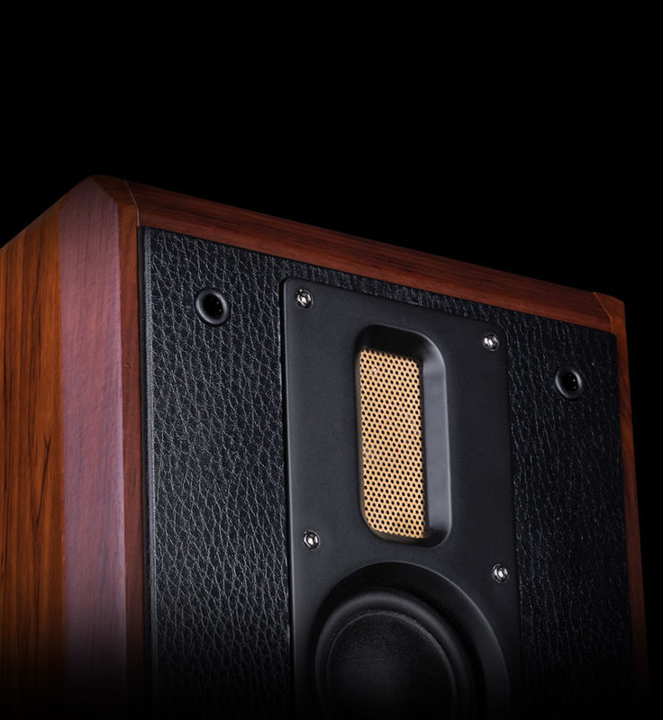 Customized 8 Inch Bookshelf Passive Speakers 3 Way Multifunctional