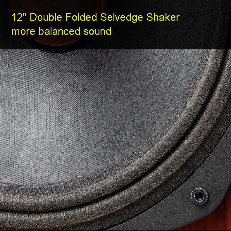 Coaxial HiFi 12 Inch Bookshelf Speakers , Audiophile Bluetooth Speaker 220W