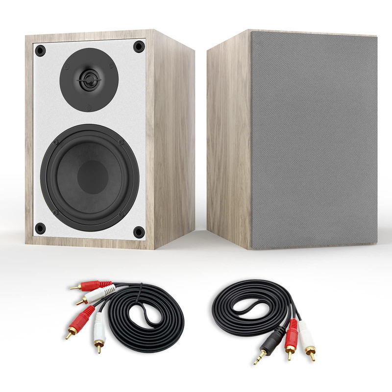 100W Audio Bluetooth Bookshelf Speakers Wireless For Home Theater
