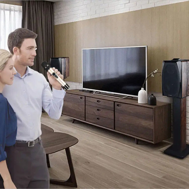 70W Home Theatre Active Bookshelf Speaker With Remote Control