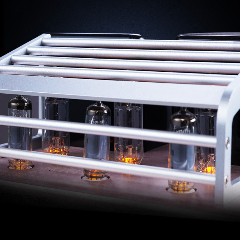 Integrated Stereo Hybrid Vacuum Tube Audio Amplifier With Subwoofer Output MIC Output