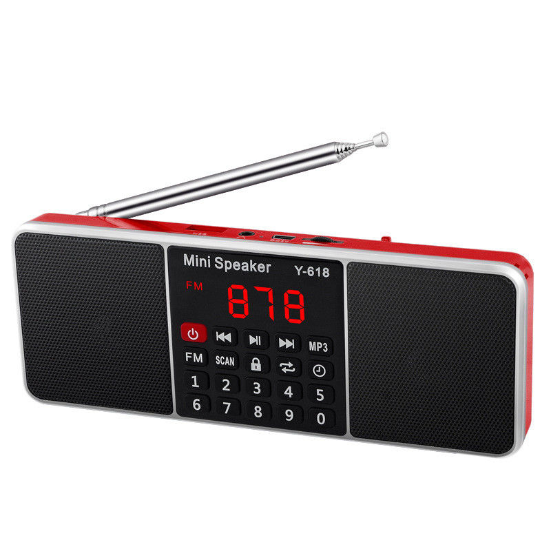 87db Portable Radio Player , Bluetooth AM FM Radio With Headphone Jack OEM ODM