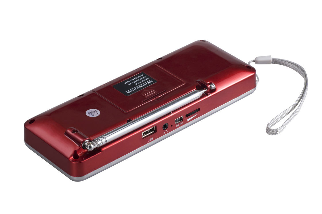 87db Portable Radio Player , Bluetooth AM FM Radio With Headphone Jack OEM ODM