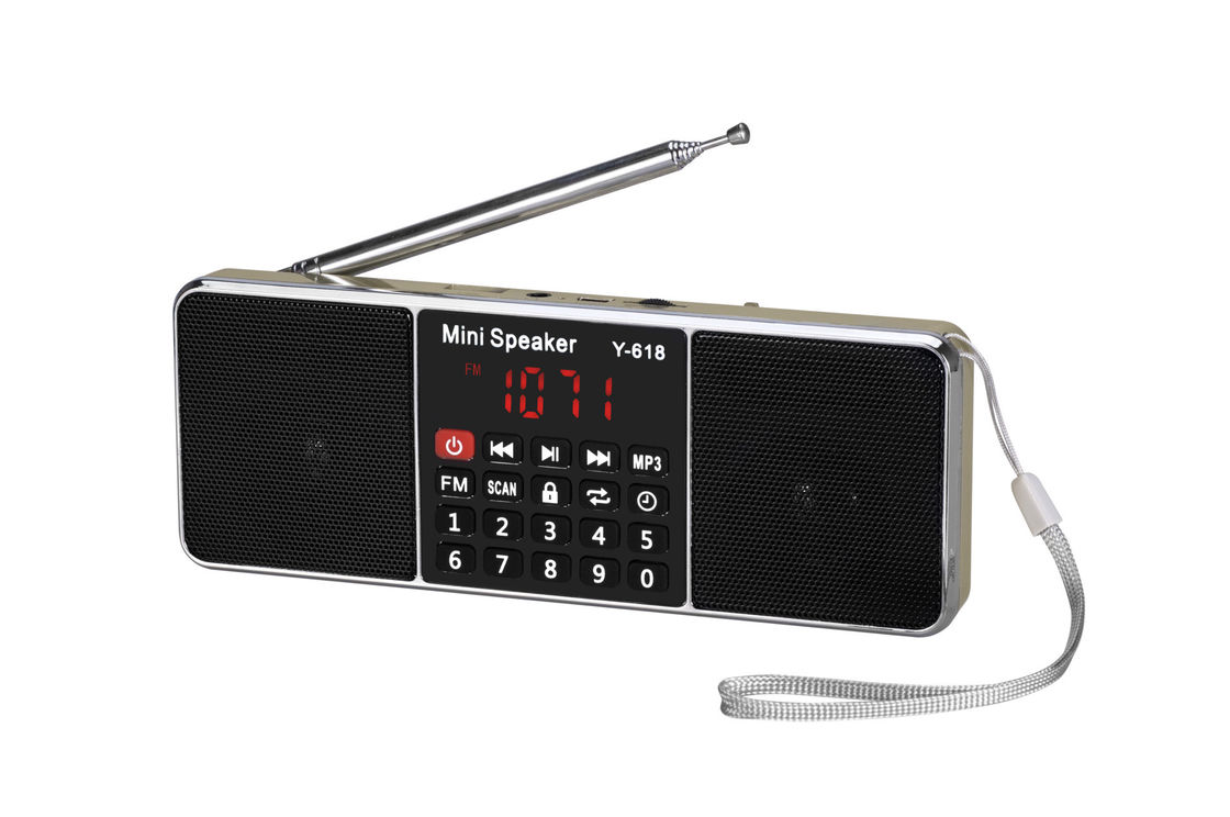 87db Portable Radio Player , Bluetooth AM FM Radio With Headphone Jack OEM ODM
