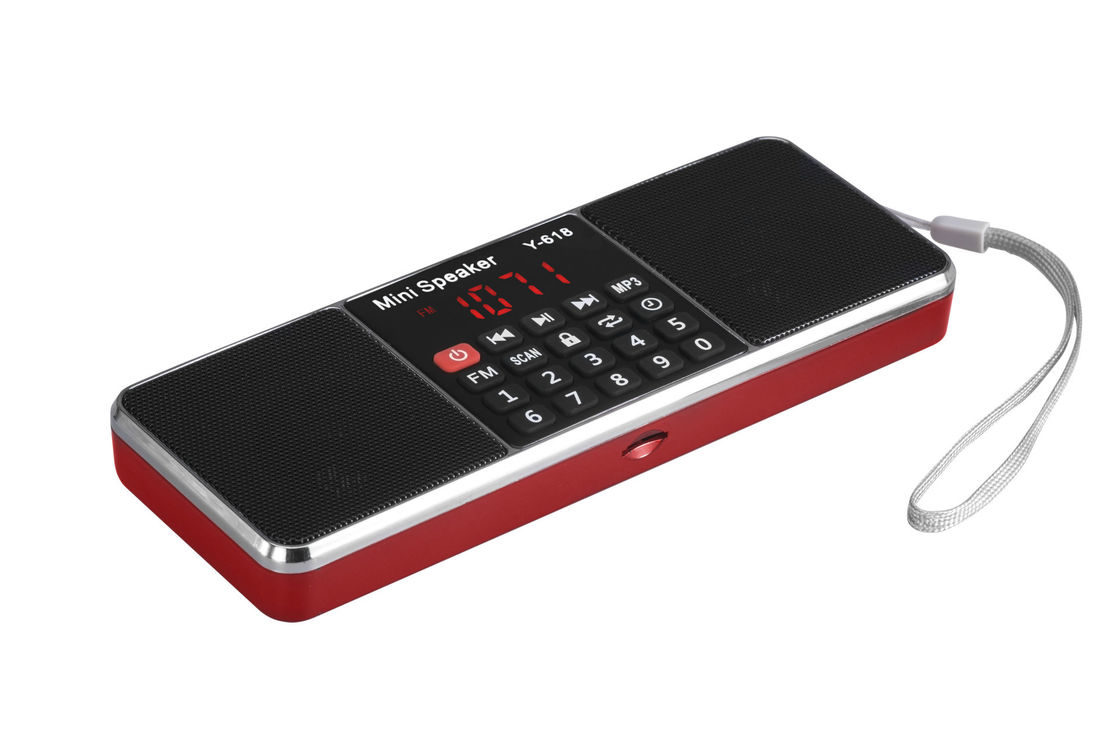 DC 5V AM FM Battery Operated Portable Radio AUX Input For Home