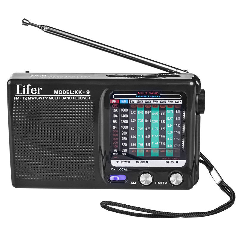 Customized Portable Radio Player White Color With FM AM SW Frequency