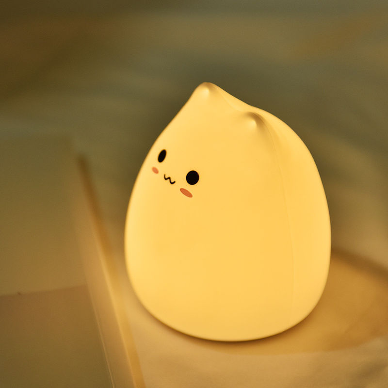 Portable Touch Silicone Night Light Dimmable For Home Decoration