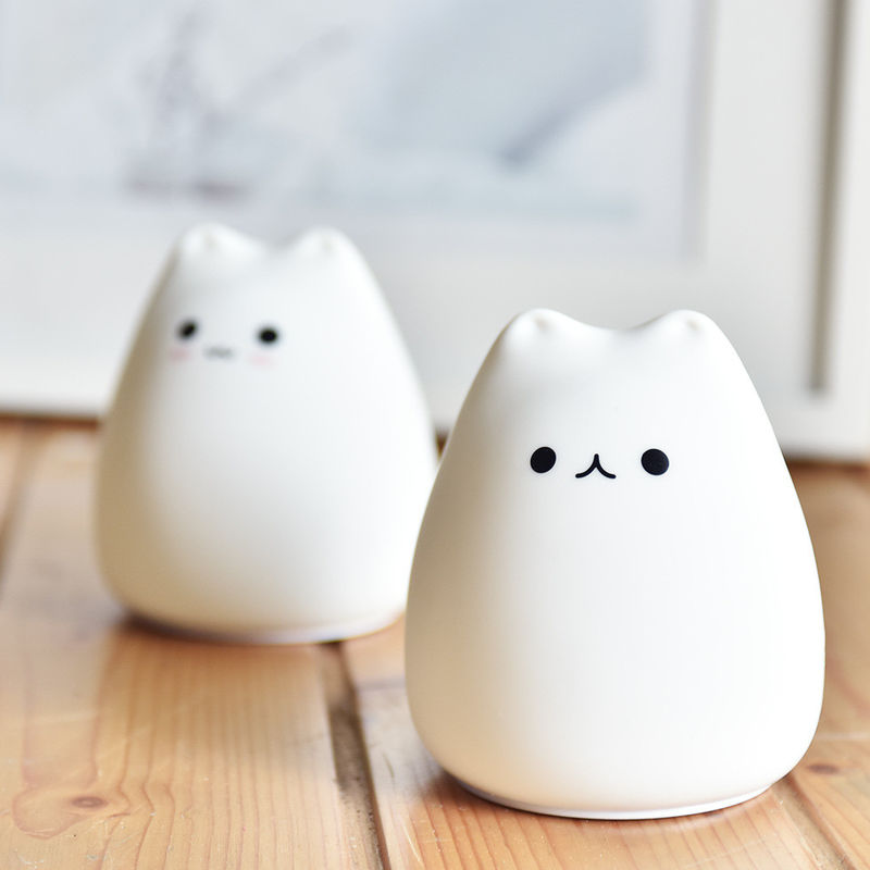 Portable Touch Silicone Night Light Dimmable For Home Decoration