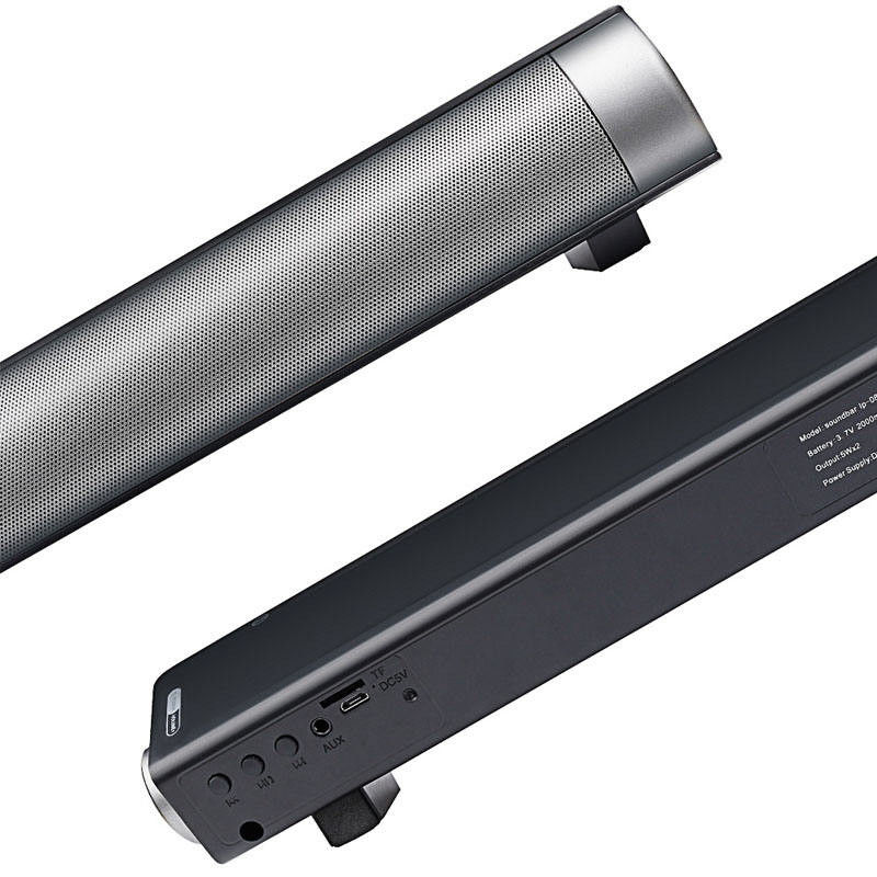 Wireless Soundbar for TV 120W Subwoofer Output Power and 4Ω Impedance Home Theatre System