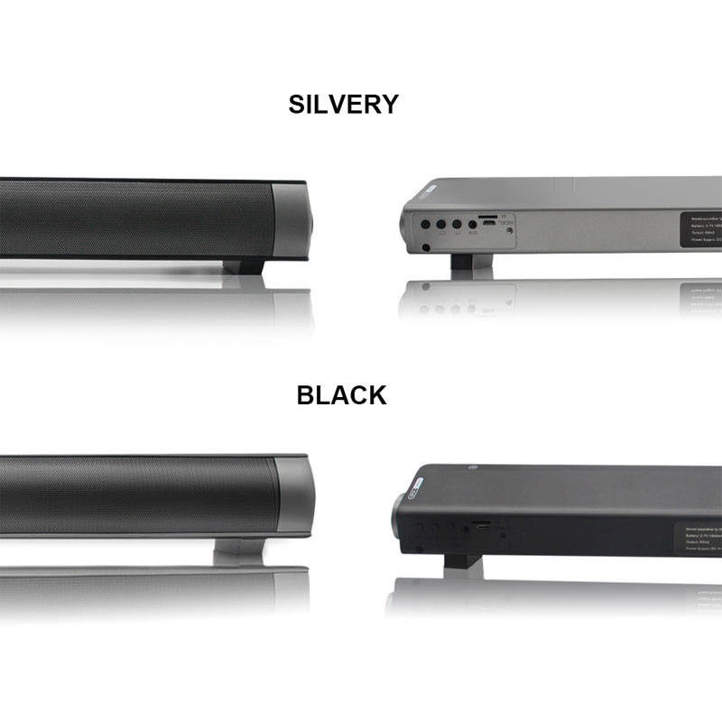 Wireless Soundbar for TV 120W Subwoofer Output Power and 4Ω Impedance Home Theatre System