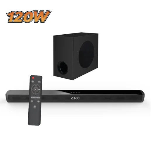 Wireless Bluetooth Soundbar with AUX Input BT Input Optical Input USB Interface Type