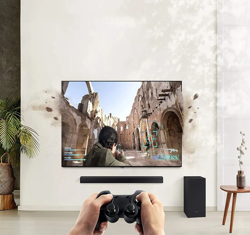 Wireless Bluetooth Soundbar with AUX Input BT Input Optical Input USB Interface Type
