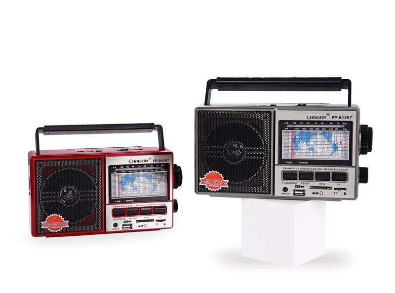 2.4 Inch LCD Display Portable Radio Player with 3.5mm Stereo Output Connectors