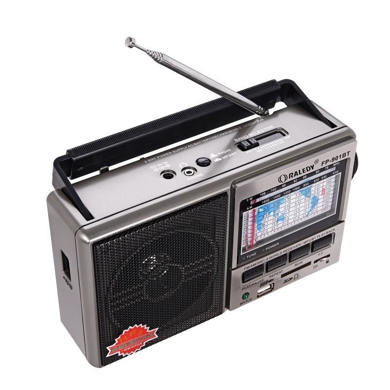 2.4 Inch LCD Display Portable Radio Player with 3.5mm Stereo Output Connectors